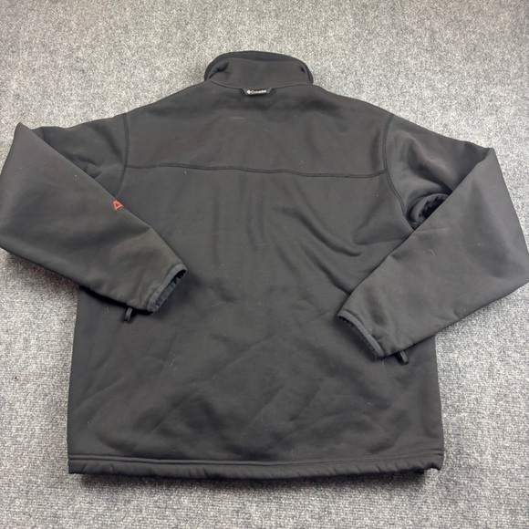 COLUMBIA Mens Core Interchange Black Soft Shell Jacket Size: Medium - Picture 2 of 8